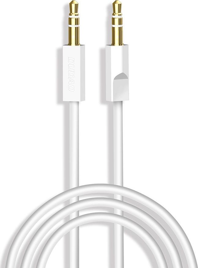 Kabel Dudao Jack 3.5mm - Jack 3.5mm 2m biały (78722)