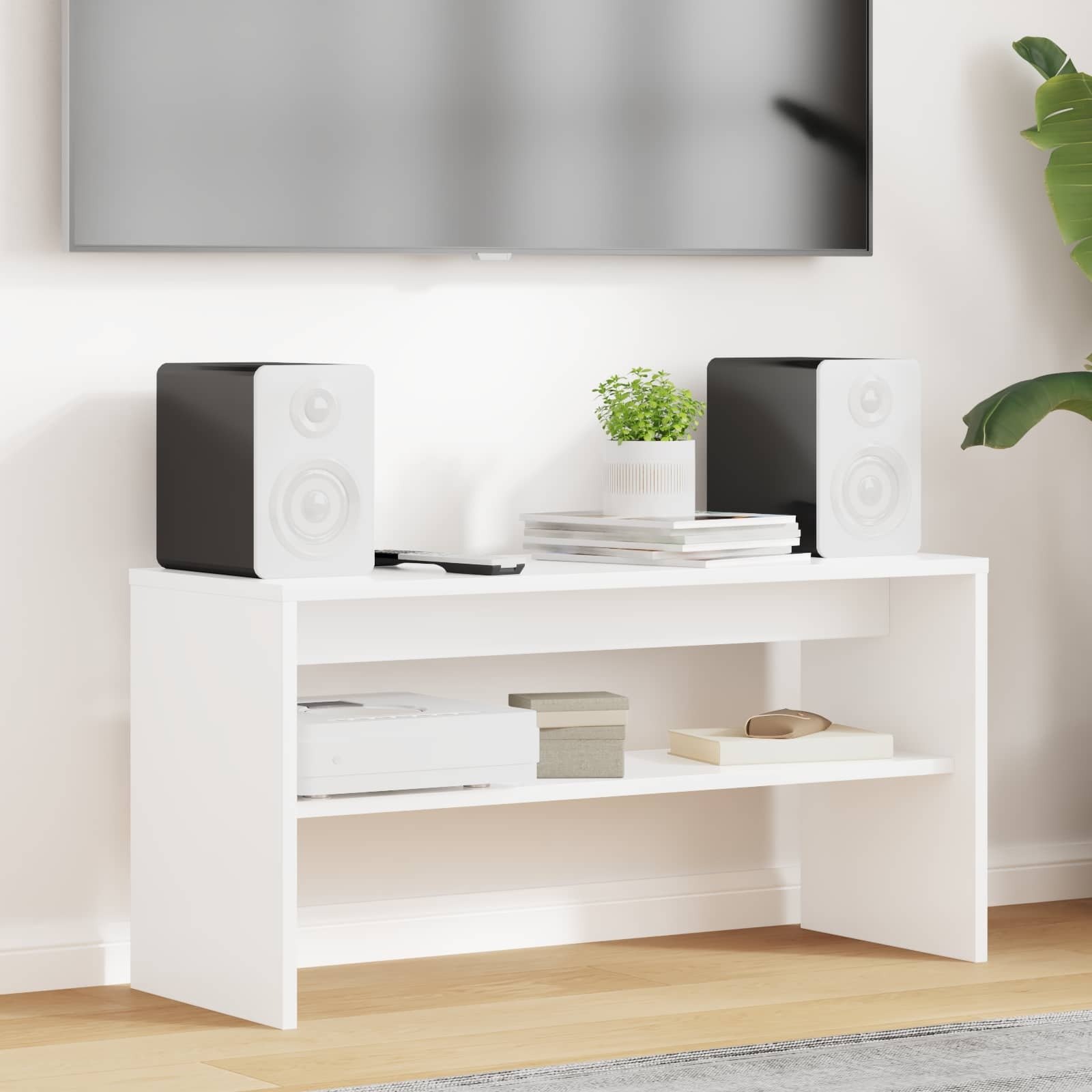 vidaXL Szafka pod telewizor Biały 80 x 30 x 40 cm