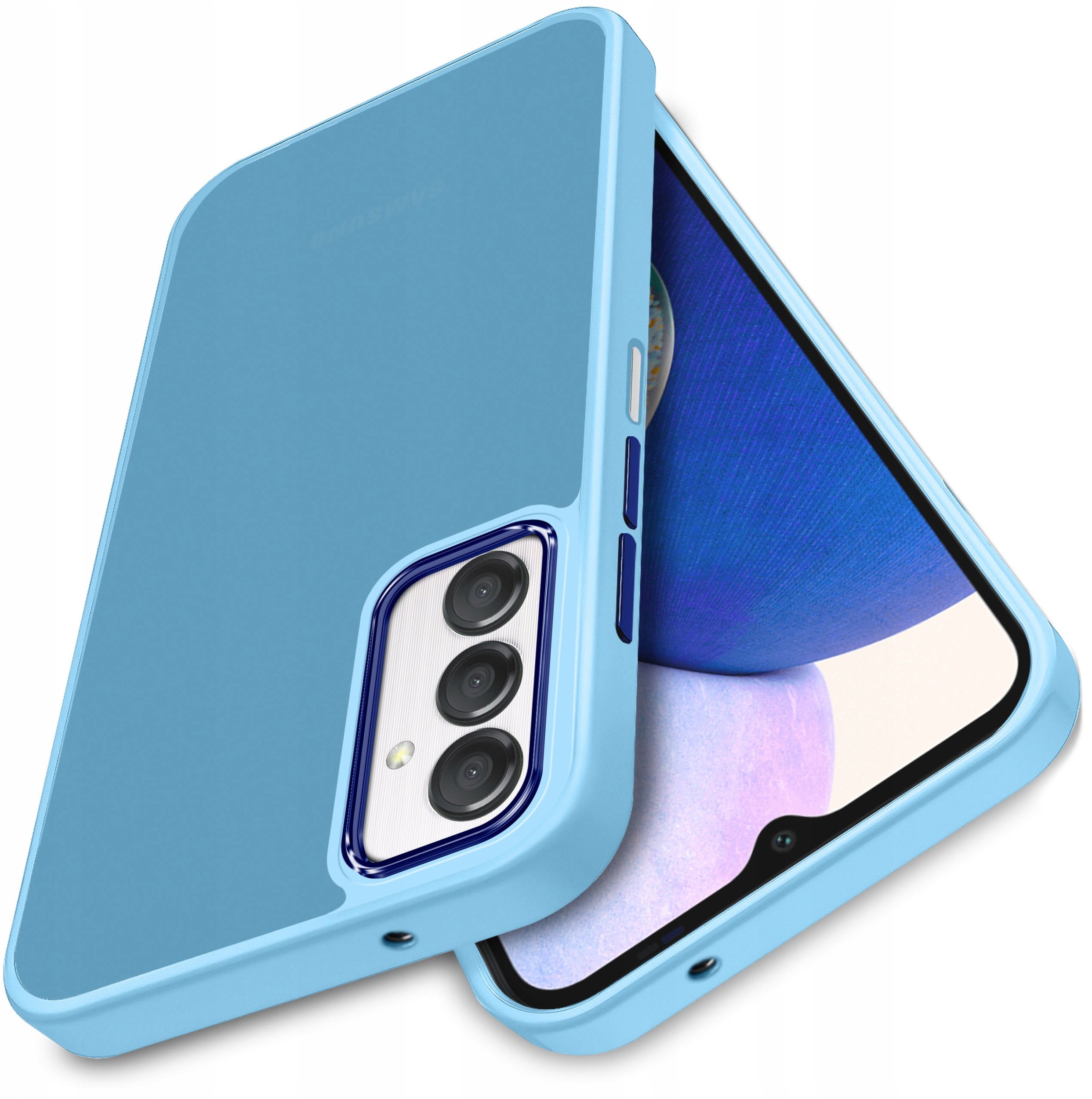 Etui do Samsung Galaxy A25 5G MATOWE SILICONE CASE SATYNOWE + Szkło 9H