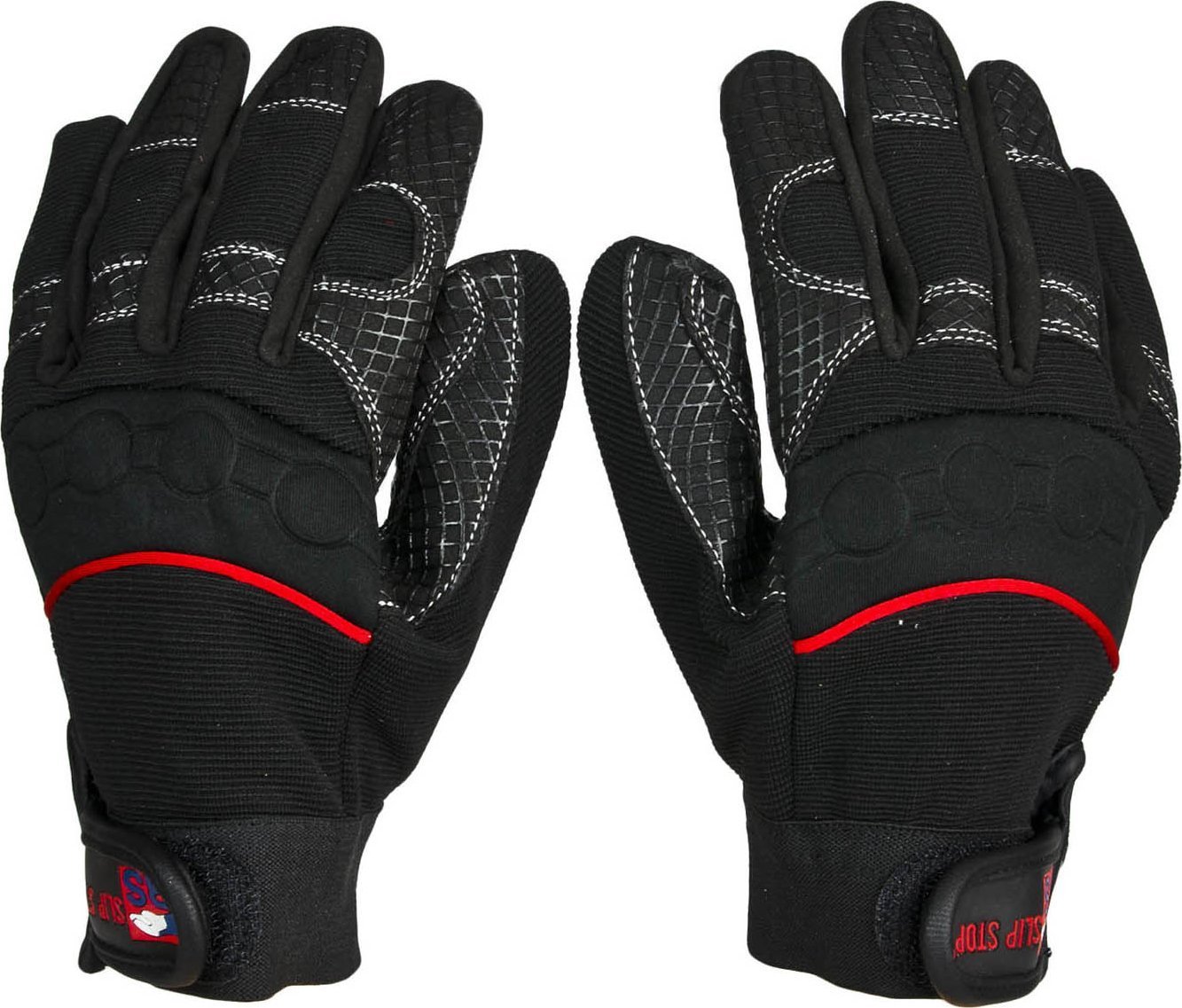 Rękawice typu mechanik RS Slip Stop, rozm. 10, czarne