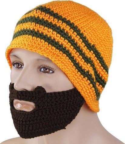 Korbi Czapka z Brodą kominiarka na narty snowboard