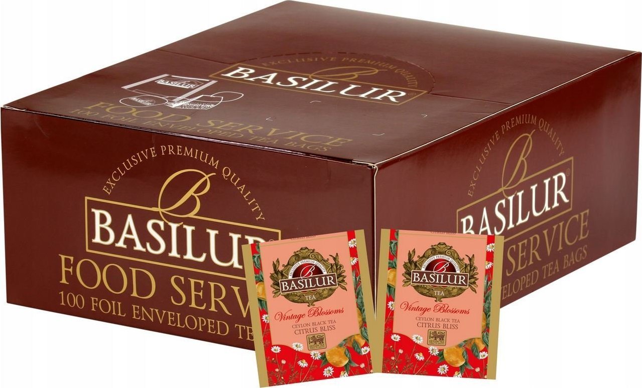 Basilur Basilur CITRUS BLISS herbata czarna HoReCa 100szt