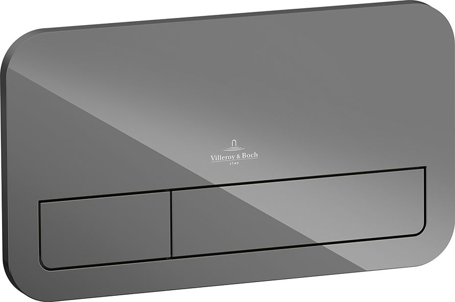 Przycisk spłukujący Villeroy & Boch ViConnect do WC czarny (922400RB)