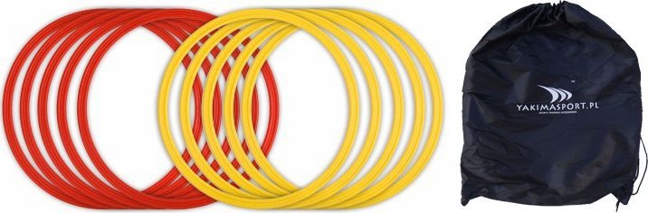 YakimaSport Koła koordynacyjne - zestaw 12szt. + torba