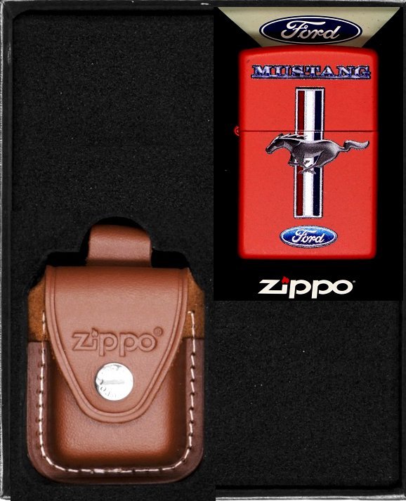 Zestaw ZIPPO Zapalniczka FORD MUSTANG Prezentowy No2