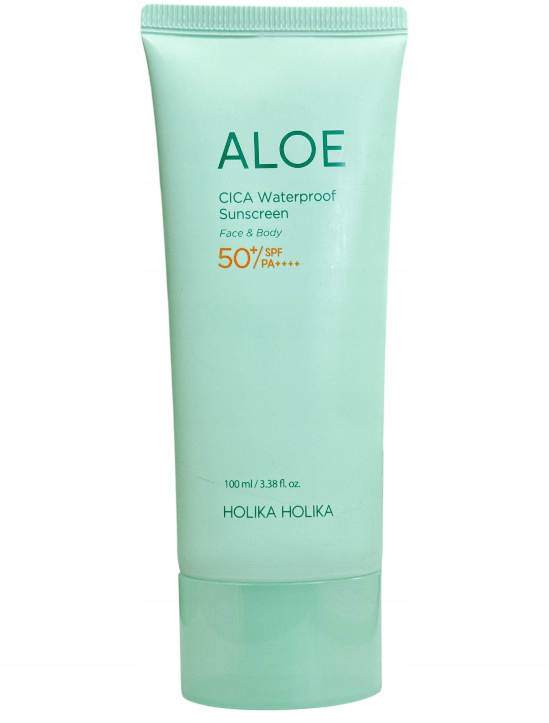 HOLIKA HOLIKA_Aloe Cica Waterproof Sunscreen krem przeciwsłoneczny do ciała i twarzy SPF50+ PA++++ 100ml