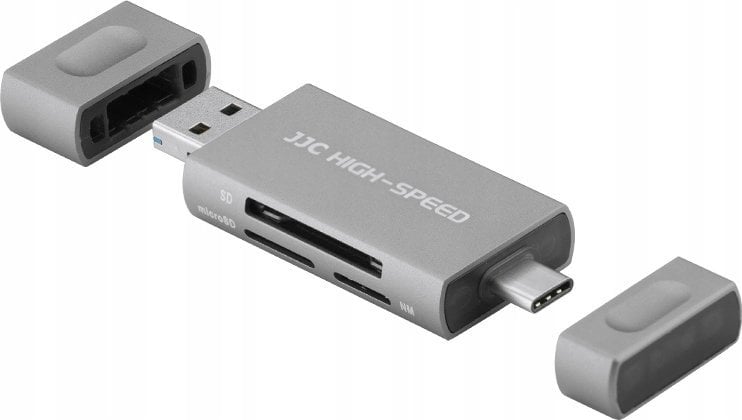 Czytnik JJC Czytnik kart pamięci JJC USB / USB-C SD, NM i microSD (SDXC, SDHC)