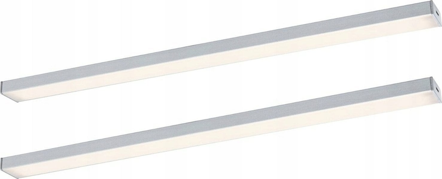 Paulmann Zestaw opraw podszafkowych LED LINE DIM PIR 2x4W 2x350lm 350mm 30000K 230V chrom matowy / aluminium