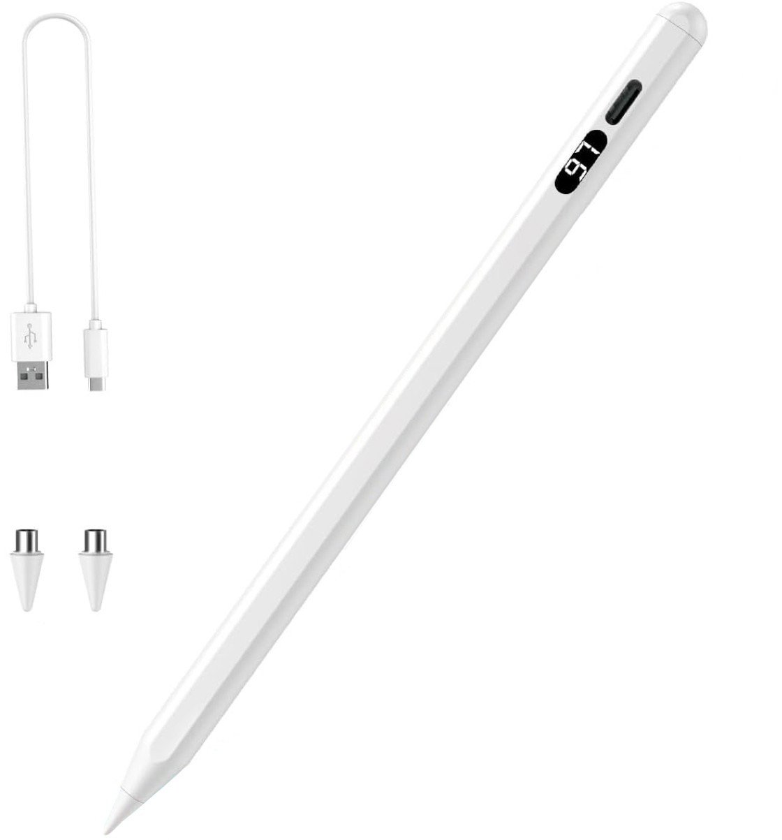 Rysik aktywny Supero Stylus Pen K12B do iPada, biały