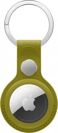 Apple AirTag FineWoven Key Ring - Chartreuse