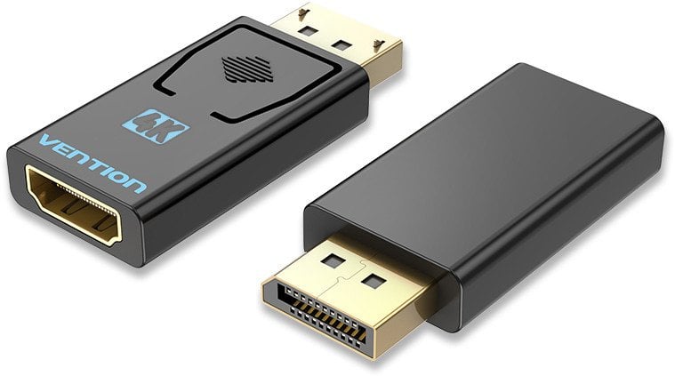 Vention HBMB0 zmieniacz płci / kabli DP HDMI Czarny
