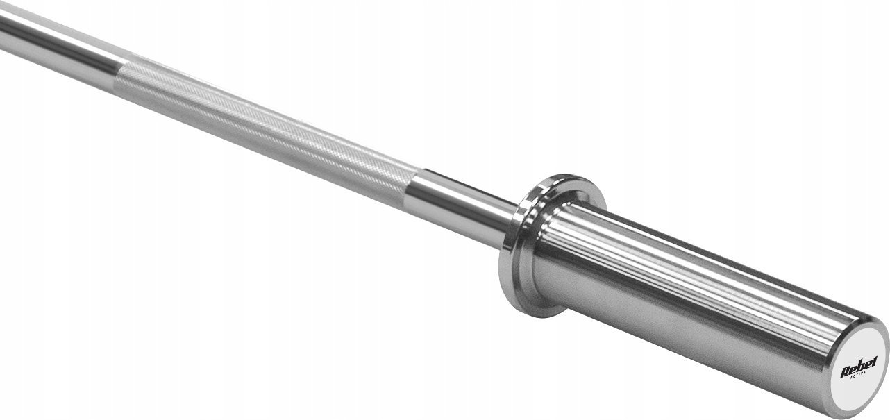 Rebel Gryf olimpijski prosty, sztanga olimpijska 120cm 6kg REBEL ACTIVE