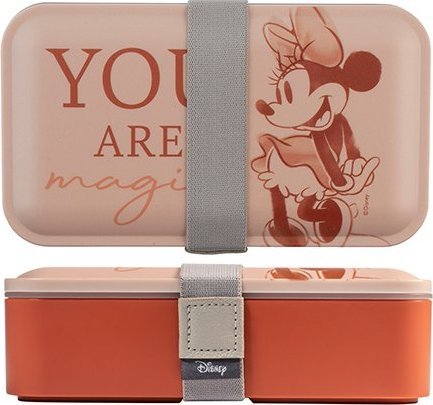 Lulabi Lunchbox Bento box + sztućce Minnie Blogger 12m+ LULABI