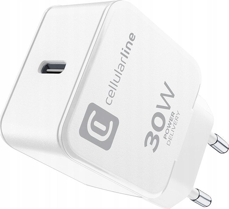 Ładowarka Sourcing CELLULARLINE USB-C CHARGER APPLE 30W WHI
