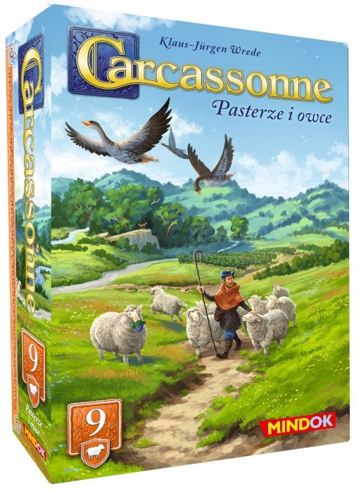 Bard Dodatek do gry Carcassonne: Pasterze i owce (trzecia edycja)