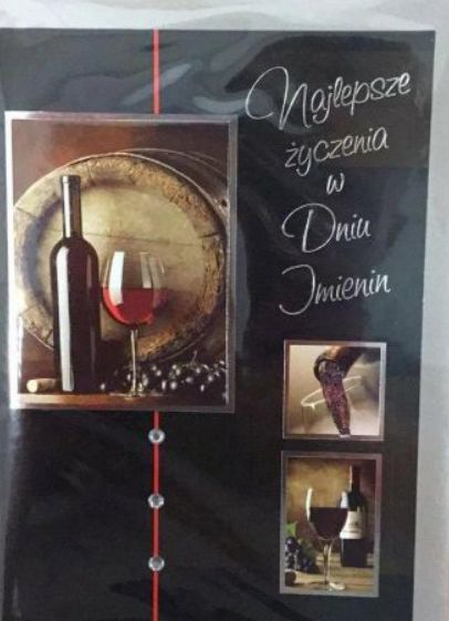 Panorama Karnet imieniny B6 Premium 57 + koperta