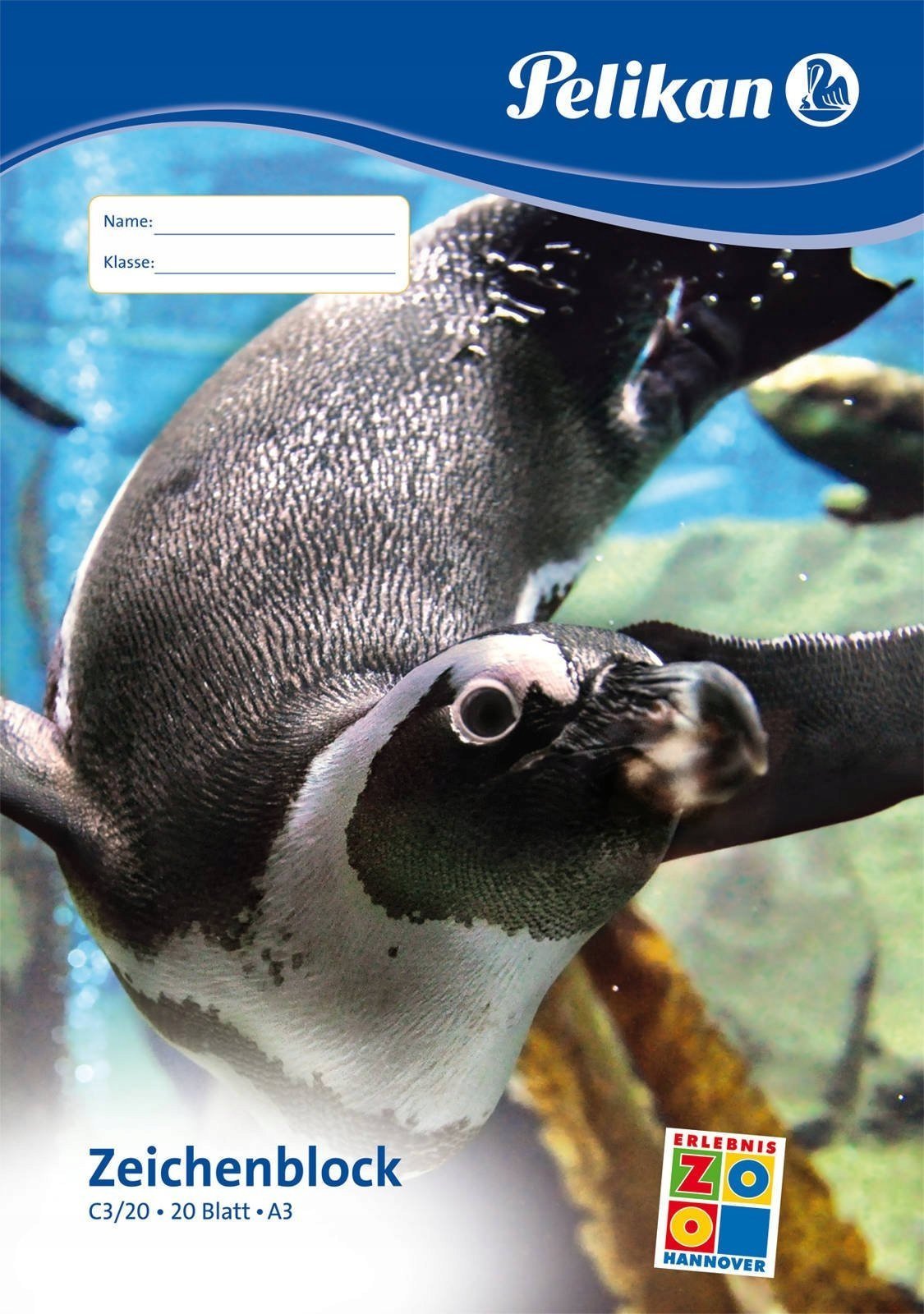 Pelikan Blok rysunkowy A3 20 arkuszy C3/20 FSC-Mix