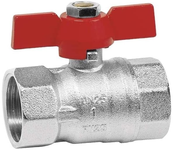 Zawór kulowy wodny z motylkiem 1/2 Standard (DWZ)