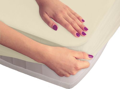 Darymex Ochronne prześcieradło z gumką Smartcel kremowe 180x200 cm