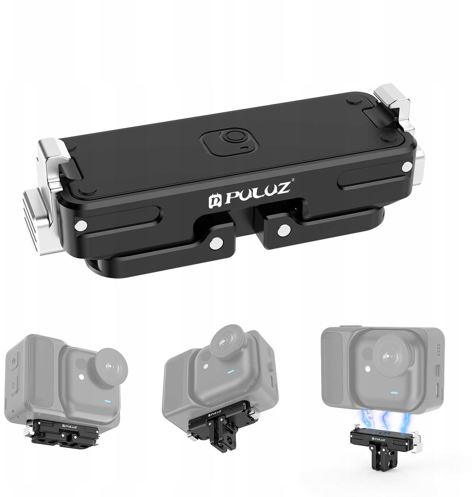Mocowanie Uchwyt Szybkozłączka Magnetyczna Magnes do Insta360 GO Ultra / PU787B