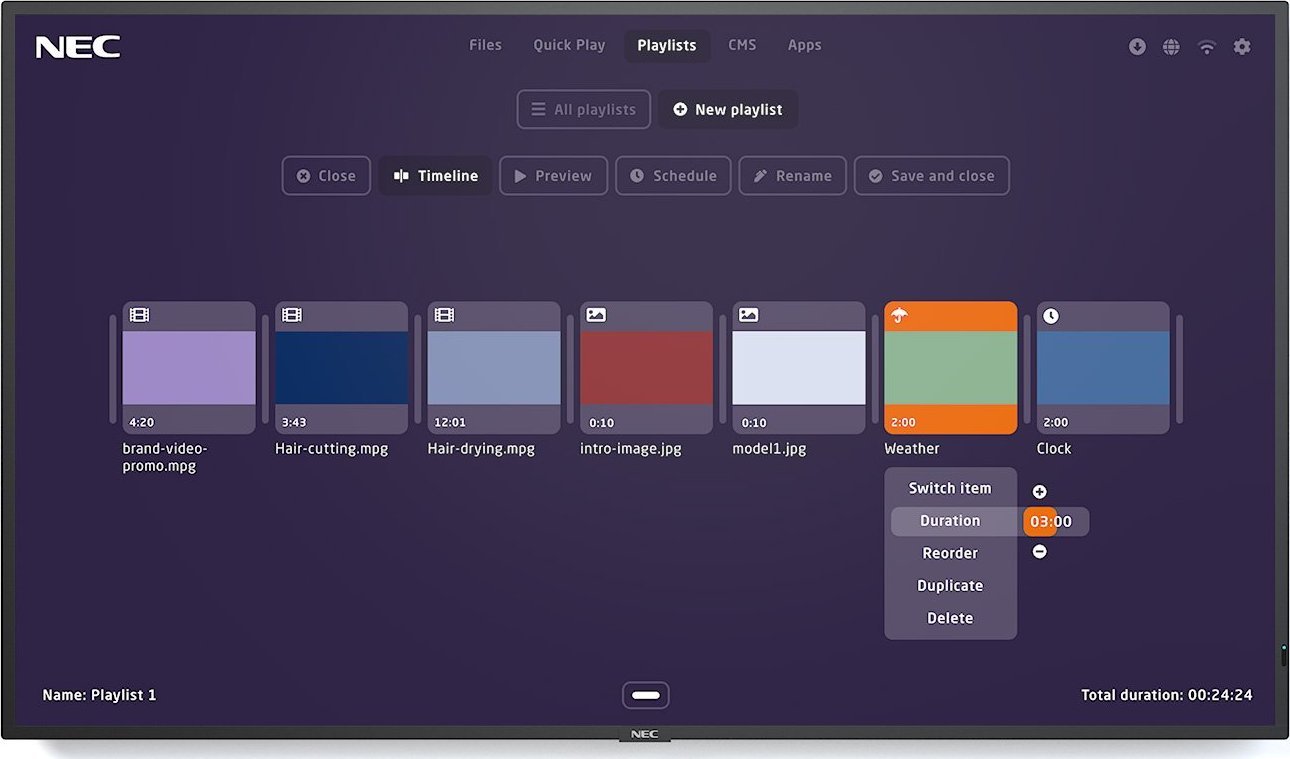 System interaktywny NEC Sharp PN-LA652 - 163.9 cm (65") Diagonalklasse LA Series LCD-Display mit LED-Hintergrundbeleuchtung - interaktiv - mit Touchsc
