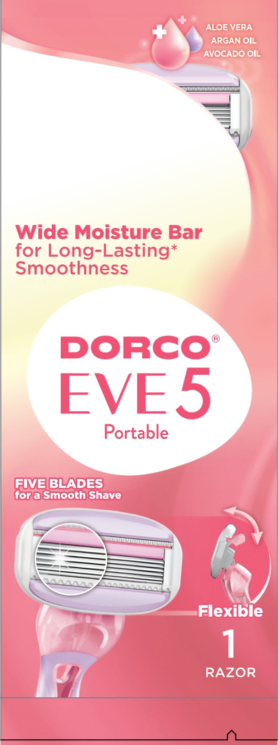 DORCO Eve 5 Maszynka do golenia jednorazowa damska 5 ostrzy 1 szt.