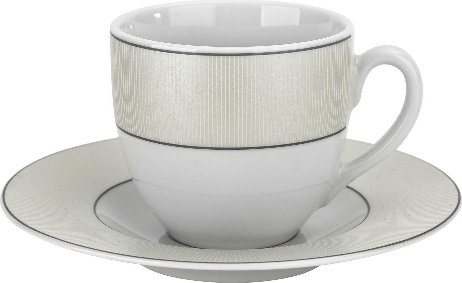 Karolina Zestaw 6 filiżanek 150 ml + spodki Dakota New