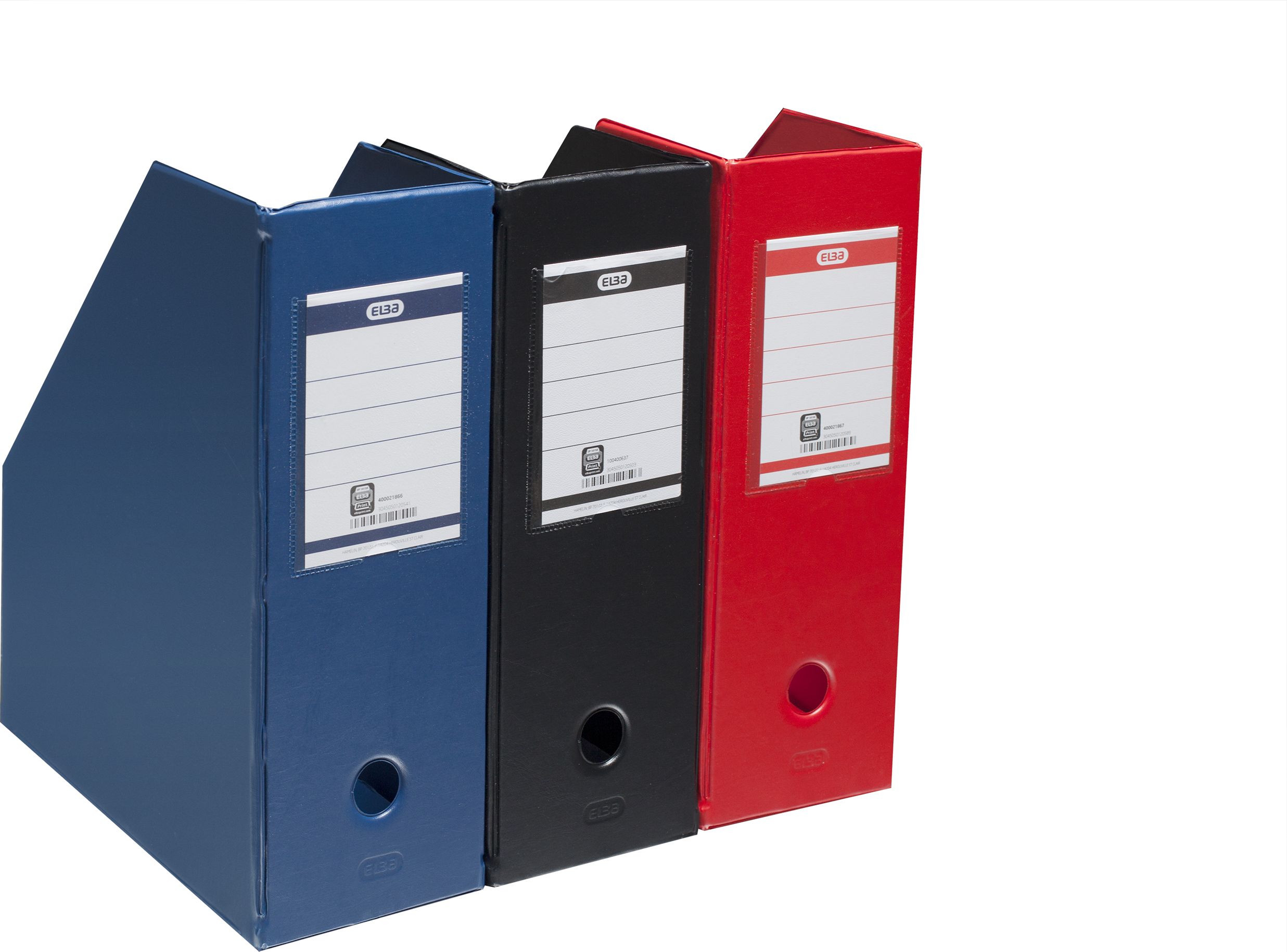 Elba POJEMNIK NA DOKUMENTY SKŁADANY ELBA A4/7 CM, JASNONIEBIESKI