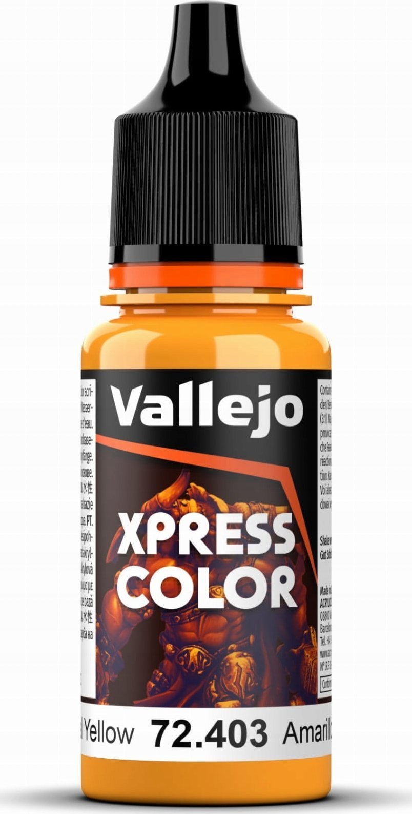 Vallejo Vallejo: 72.403 - Xpress Color - Imperial Yellow (18 ml)