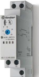 Finder Przekaźnik czasowy jednofunkcyjny AI 1P 16A 0.1s - 20h 24-240VAC/DC (80.11.0.240.0000)