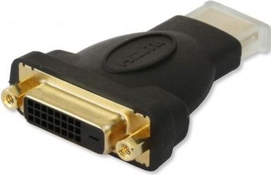 Adapter AV Techly HDMI - DVI-D czarny