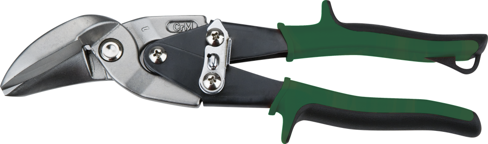 Neo Nożyce do blachy 240mm odgięte prawe 31-063