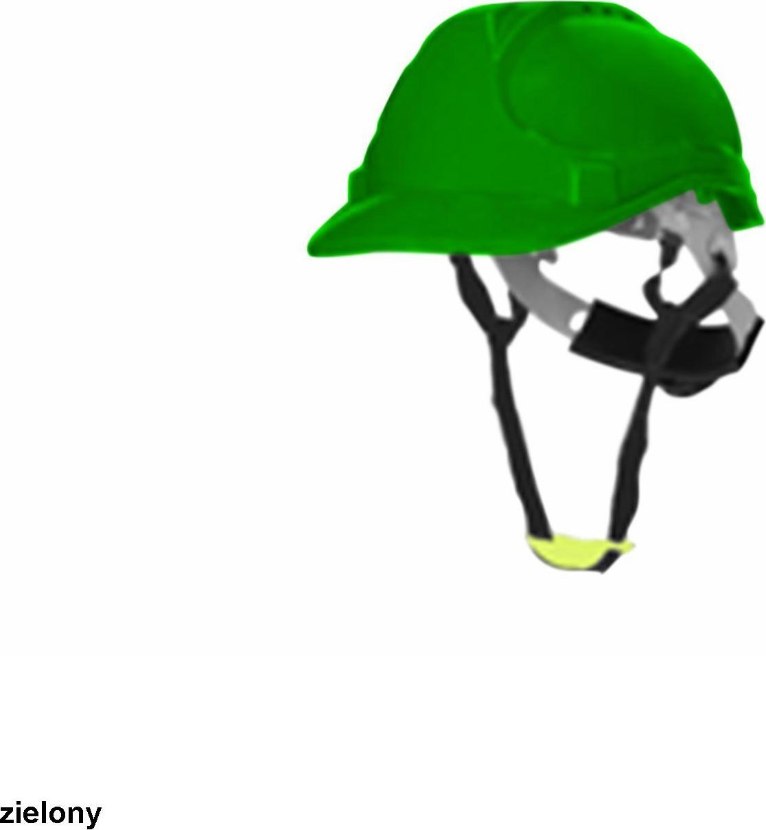 R.E.I.S. HELMET GUNNAR ABS GN - Kask ochronny GUNNAR ABS c. green ST03-YY102 - 53-62 cm