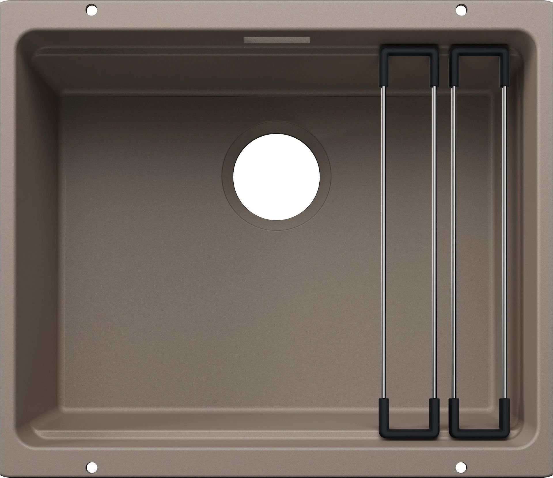 Zlewozmywak Blanco BLANCO ETAGON 500-U Silgranit tartufo, bez armatury, szyny