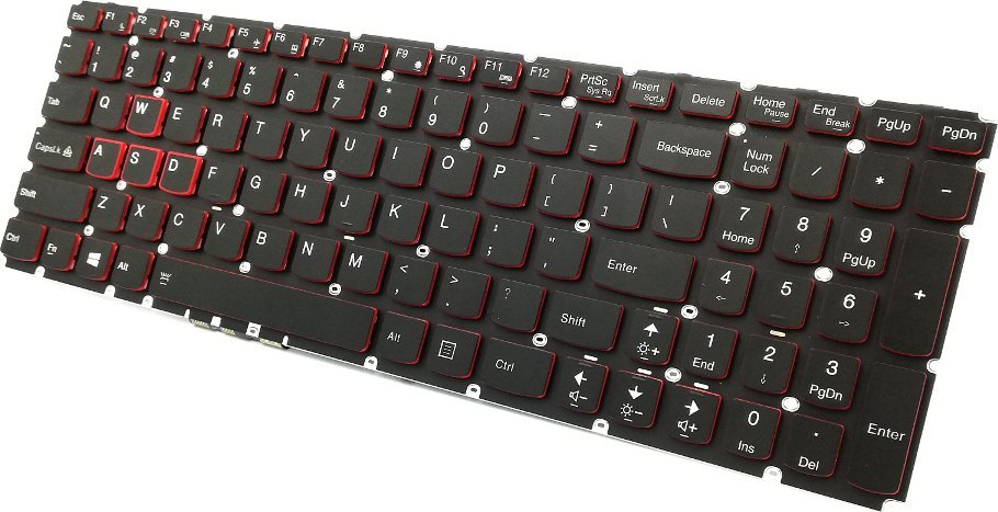 Ultra Parts Klawiatura do Lenovo IdeaPad Y700 Y700-15ISK Touch Podświetlana