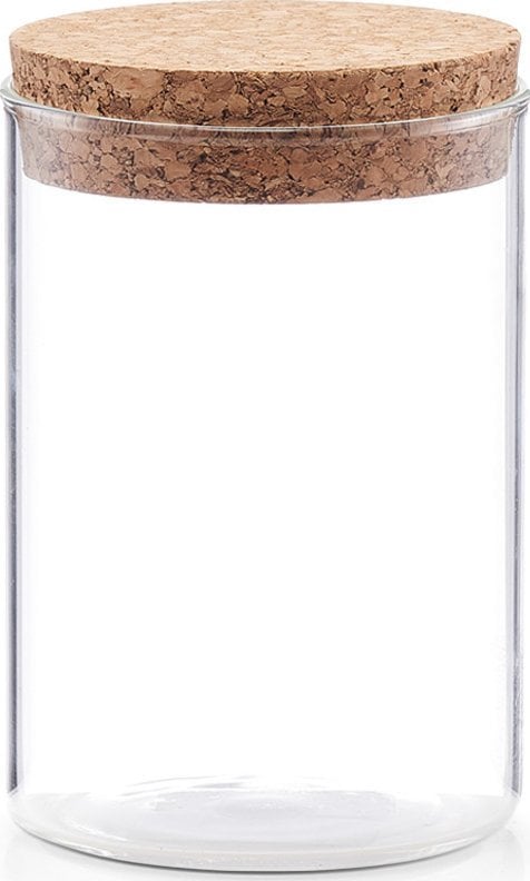 Zeller Szklany pojemnik na żywność, słoik dekoracyjny, słoje ozdobne, pojemniki kuchenne, słoiki ozdobne, pojemniki na produkty sypkie