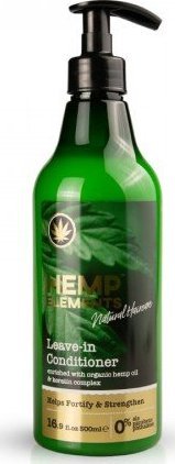 Frulatte Hemp Elements Leave in Conditioner - Odżywka bez spłukiwania do włosów z olejem konopnym 500 ml