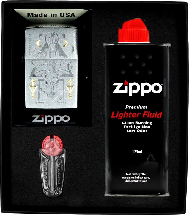 Zestaw ZIPPO Zapalniczka TREASURE BOND AUTO Prezentowy No1