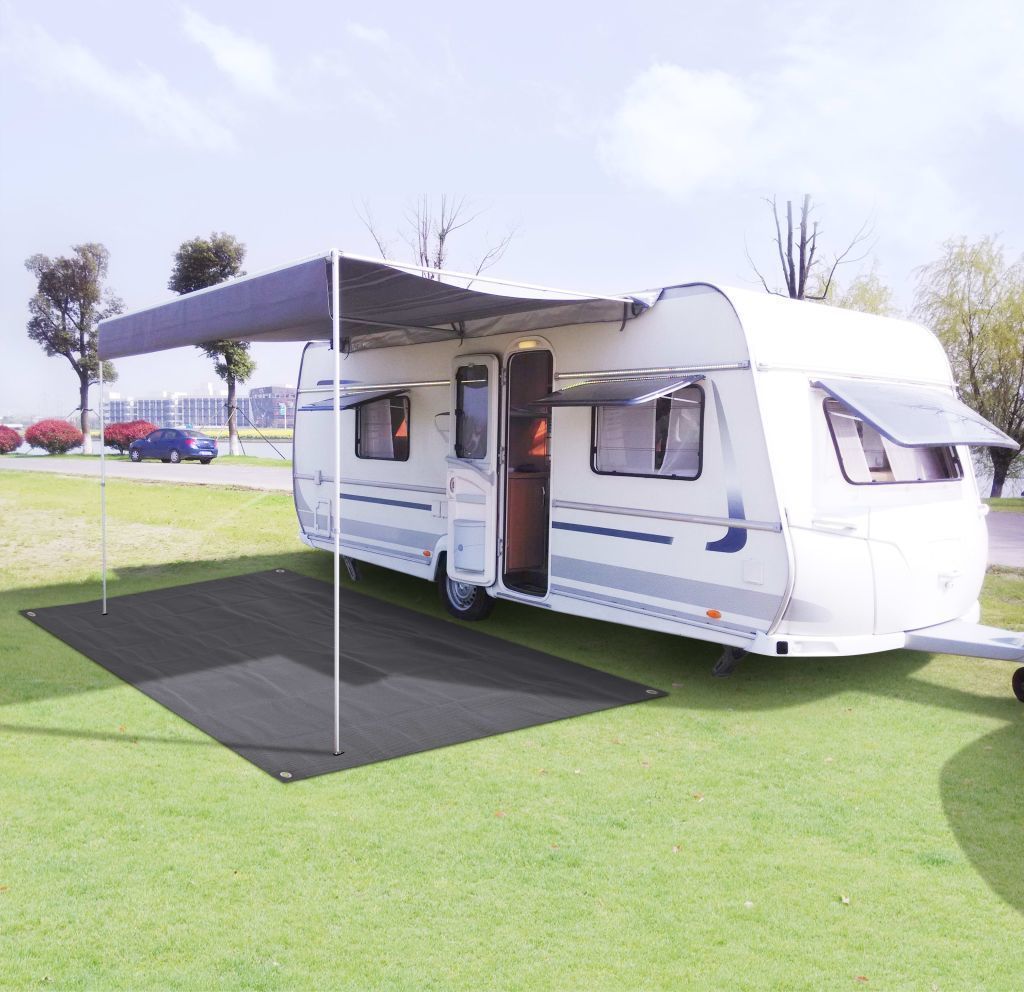 vidaXL Dywan namiotowy antracytowy 250x600 cm