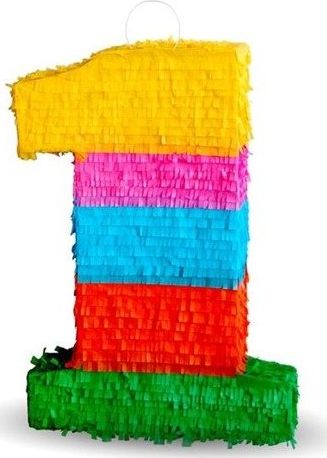 GoDan Piniata cyferka numer 1 - 1 szt. uniwersalny