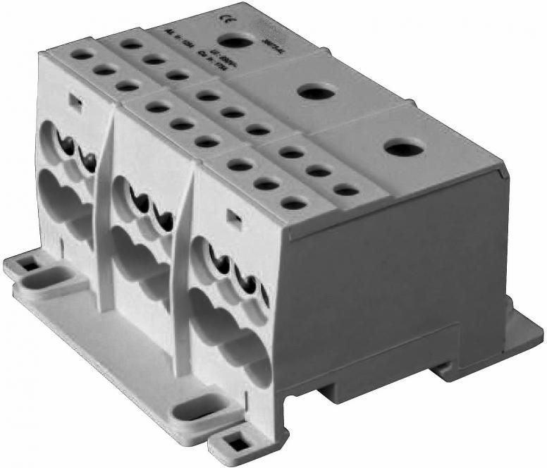 Simet Blok rozdzielczy 3-potencjałowy szary (82120002)