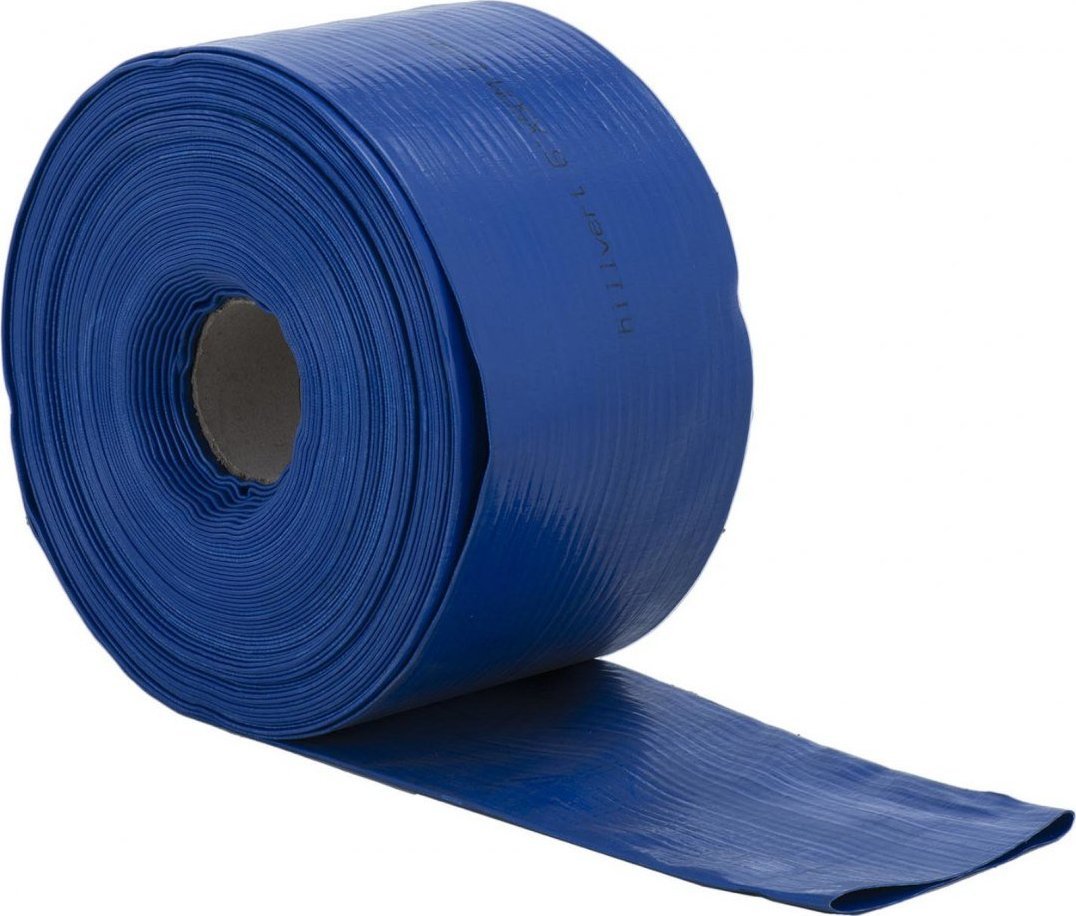 Hillvert Wąż płaski do pompy wody ogrodu wzmocniony 8'' 203 mm 1.5-4.5 bar 50 m