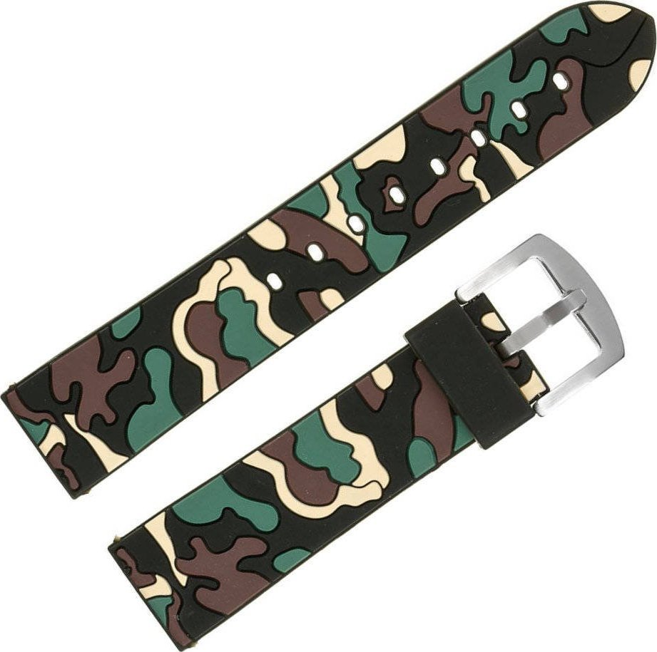 Pacific Silikonowy pasek do zegarka 22 mm Pacific U13-1.17-22