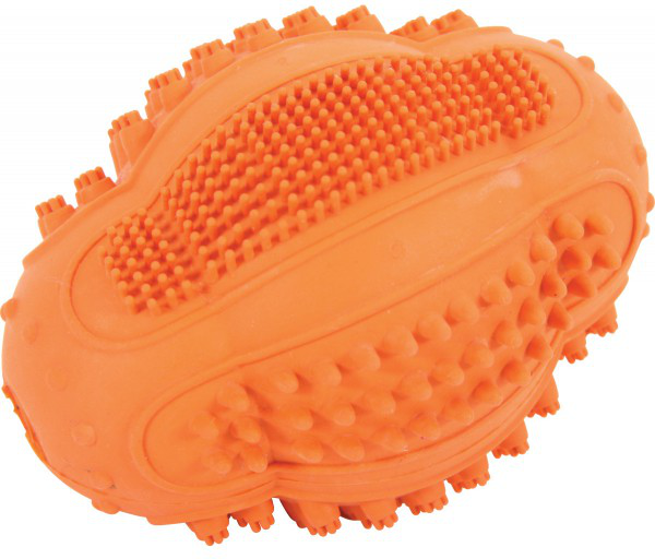 Zolux Piłka kauczukowa do rugby Dental 8 cm