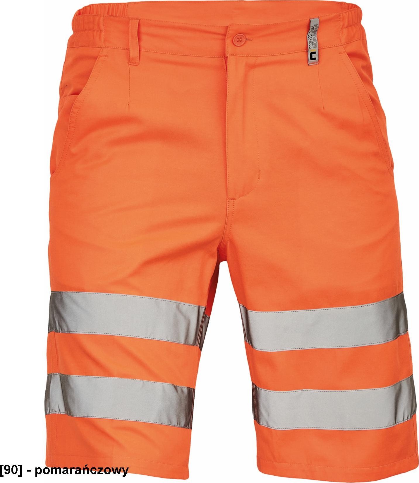 CERVA FERROL - spodenki hv - pomarańczowy 46