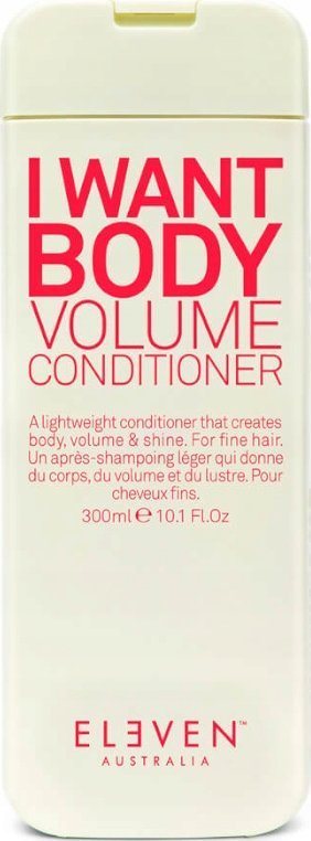 eleven australia Eleven Australia, I Want Body, Paraben-Free, Hair Conditioner, For Volume, 300 ml Unisex