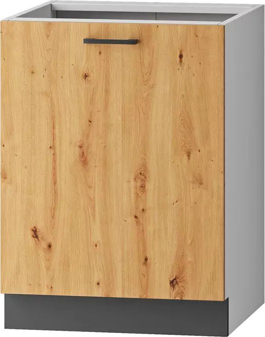 Elior Dolna szafka kuchenna z jednym frontem dąb artisan - Rimer 8X 60 cm