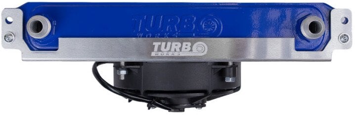 Cooling Plate TurboWorks Chłodnicy Oleju 13 rzędowej Race 5 calowy wentylator