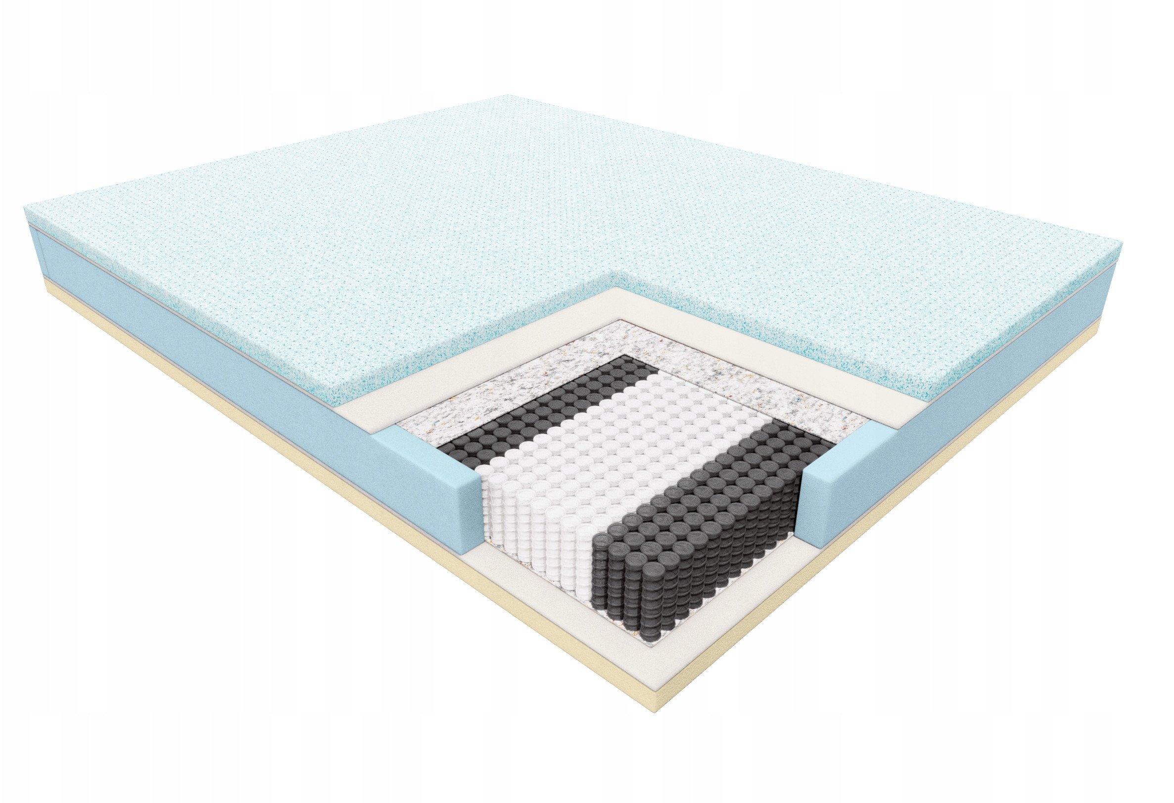 Materac Nolli Adaptive Grey 200x200