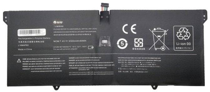 Nešiojamo kompiuterio baterija LENOVO L16M4P60, 9300mAh, Extra Digital Advanced